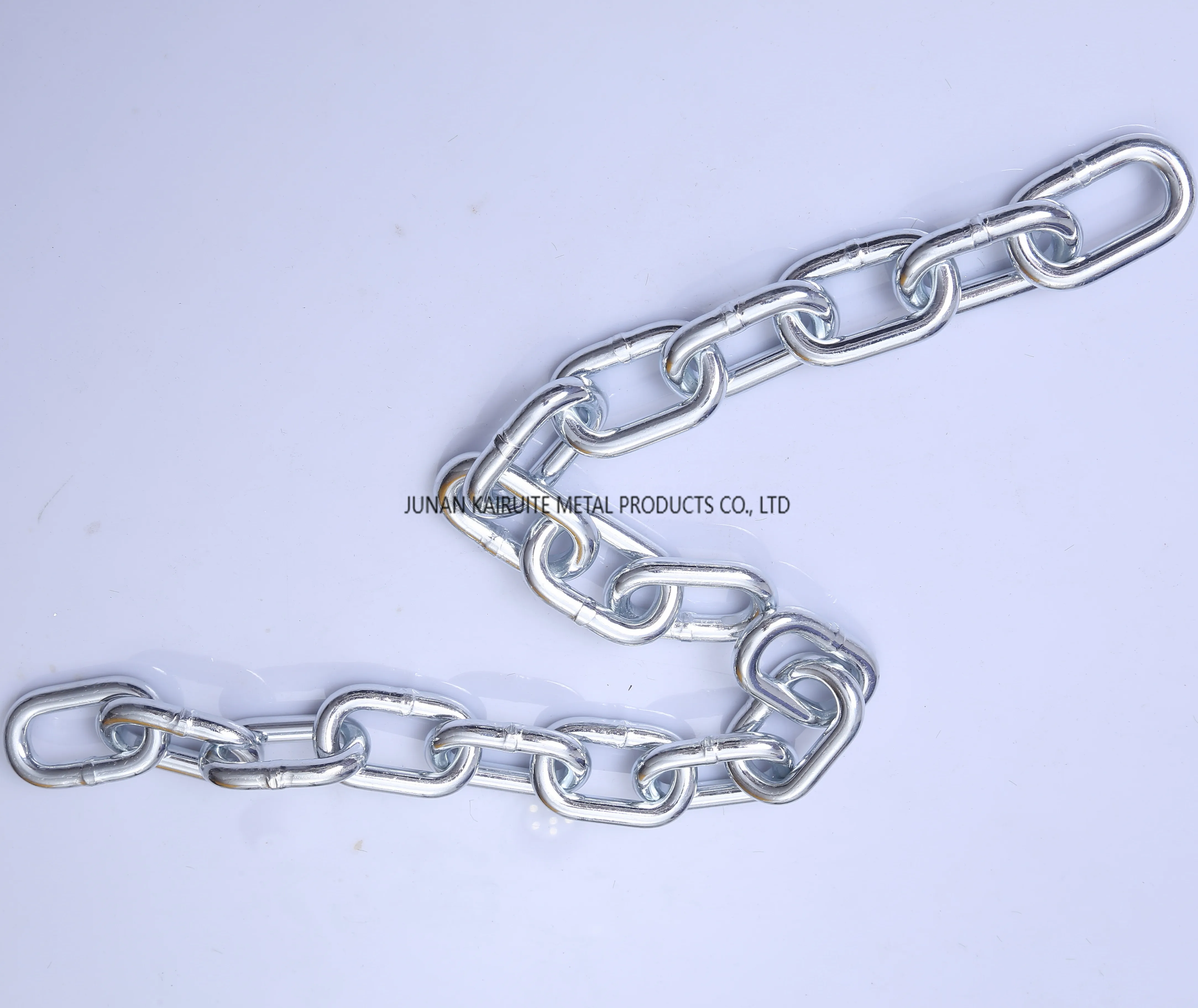 Ordinary Mile Welded Galvanized Steel Long Link Chain G30 Welded Steel Link China