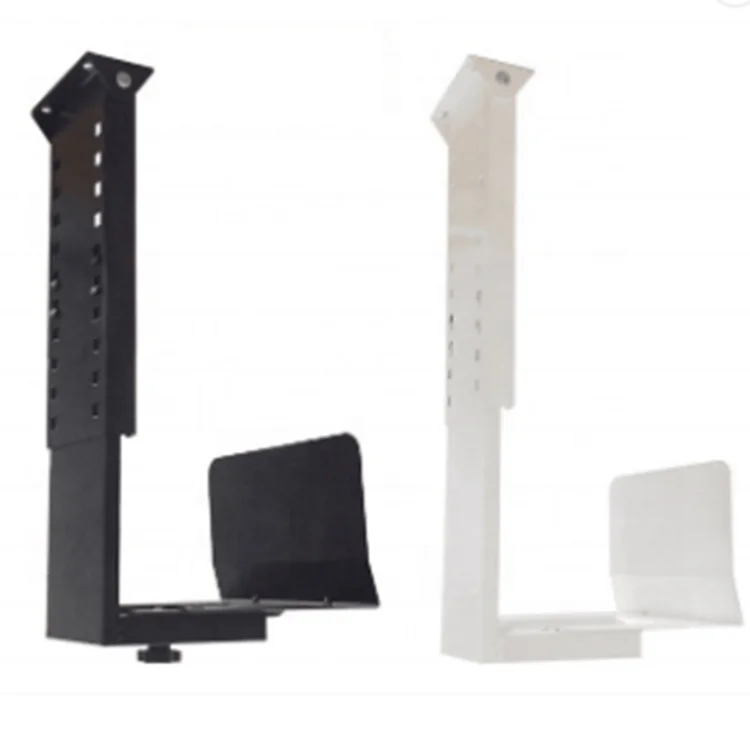 
Wholesale cheap adjustable metal CPU bracket for desk under table accessories 