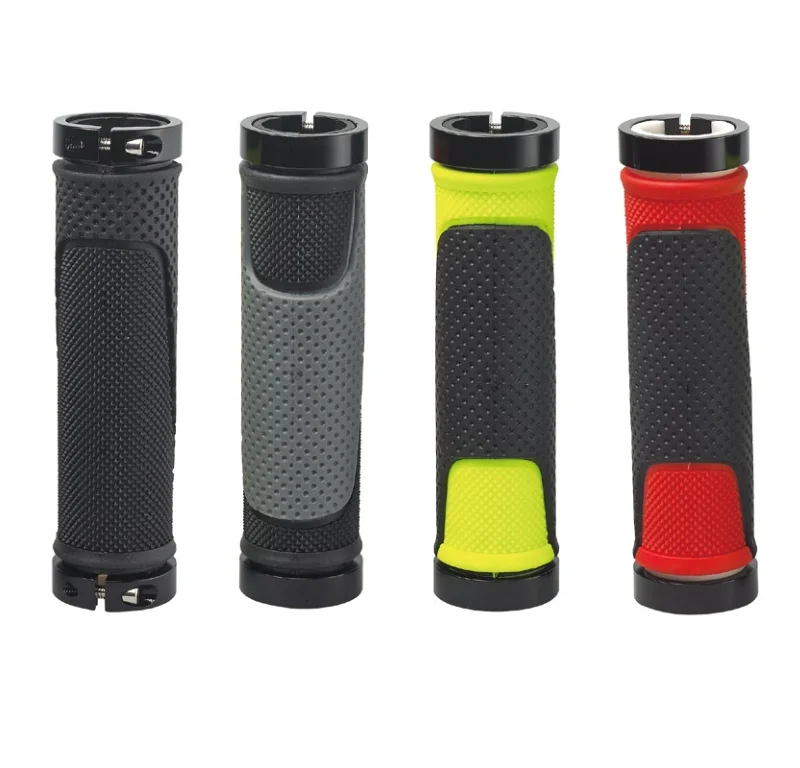 bike parts mountain bike silicone foam handlebar handle bar grips bicycle short hand handle skid-proof grips parts