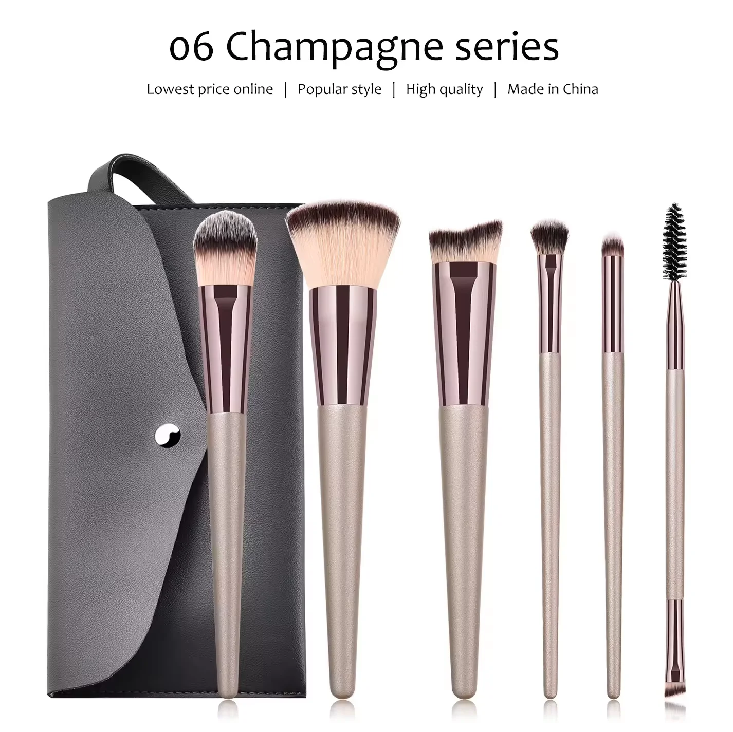 MAANGE Customizable Makeup Brushes Set Premium Hair OEM Private Label Powder Tools for Face Eye Compatible Foundation Eye Shadow