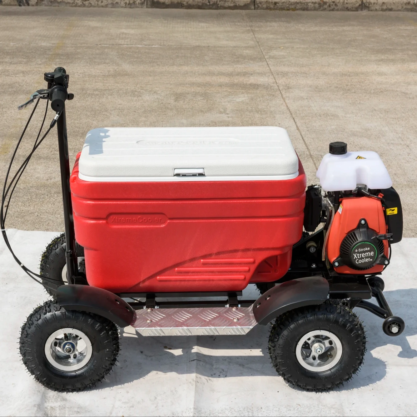 Multifunctional Travel Food Use Electric Cooler Outdoor Camping Using Cooler Scooter 20km/H