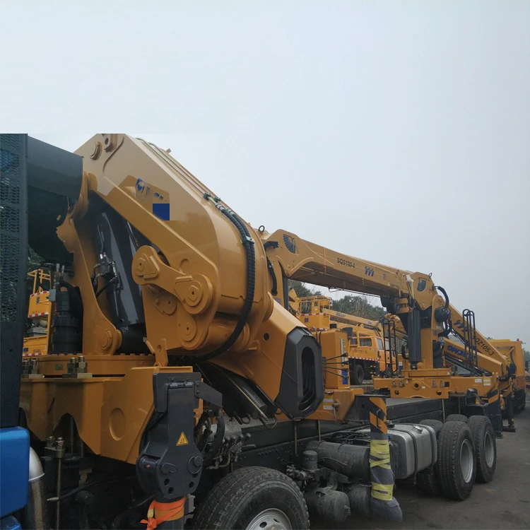 5 ton truck mounted crane  SC5S3 SC5Z3 boom crane price for sale