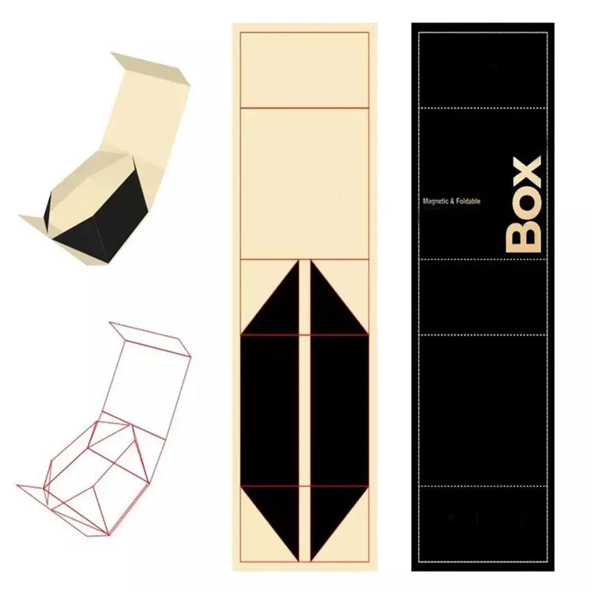 Индивидуальная подарочная упаковка Lionwrapack-прочные бумажные коробки с УФ-печатью и магнитной застежкой для одежды подарков