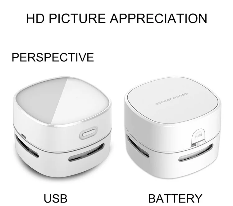 Table top Desktop Vacuum Cleaner For Nail USB Charging Detachable Design Portable Mini Table Dust Vaccum Cleaner Best Cleaner