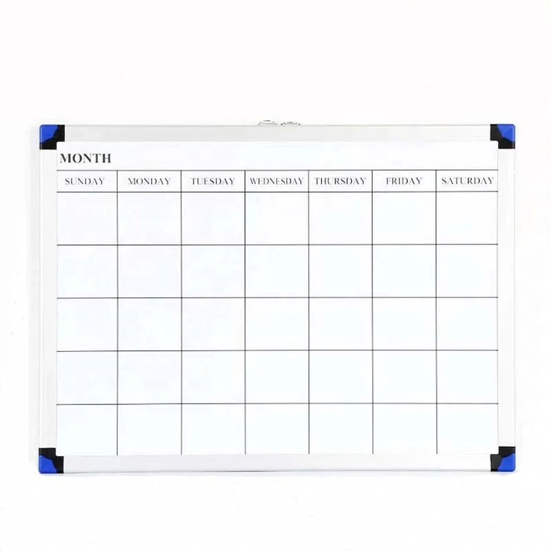 
Monthly schedule magnetic whiteboard office bulletin board 
