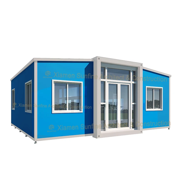 One bedroom luxury shipping easy build prefab container garden home 40ft modular mobile beach shop house