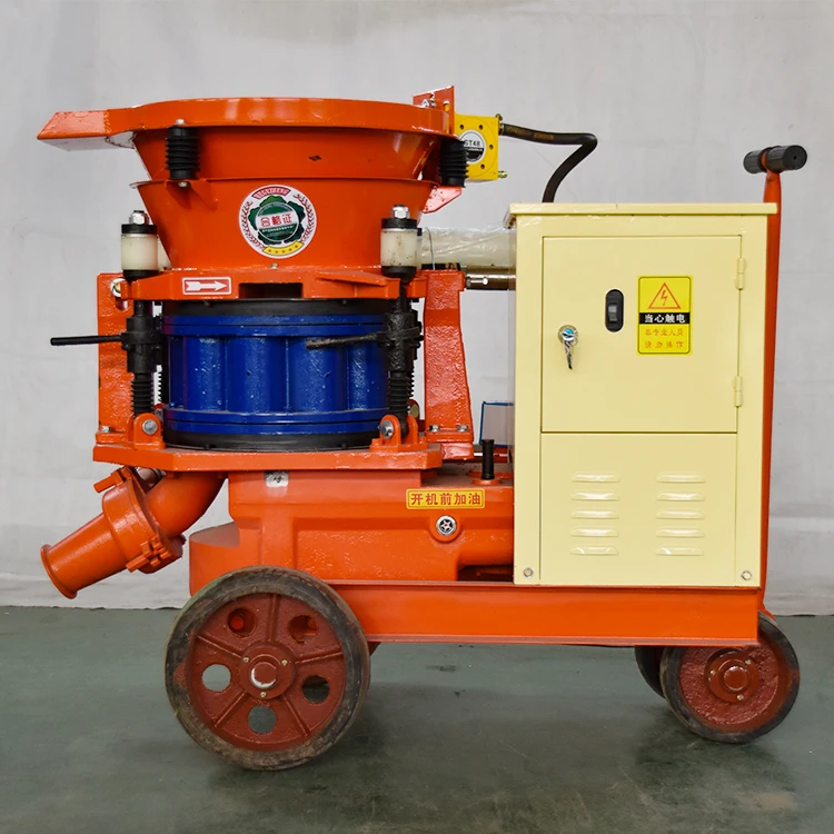 Fine stone Shotcrete multifunction mortar concrete plastering machine cement sprayer