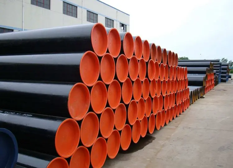 Mild Steel Black Round Pipe for Construction Material API Steel Pipe