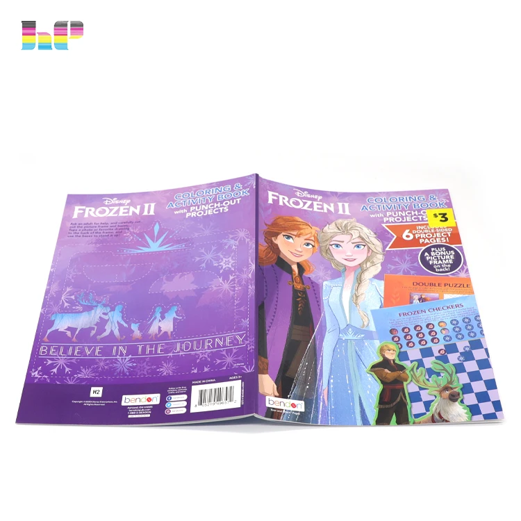 wholesale a4 a5 b5 color brochure booklet book printing