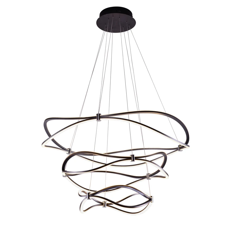 Европейский стиль многослойная лампа для гостиной Роскошная лампа для гостиной современный простой персонализированный дизайн Св