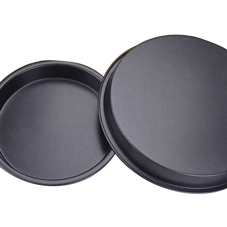 6 7 8 inch Premium Non-Stick Pizza Pan Bakeware Carbon Steel Pizza Plate Round Deep Dish Pizza Pan Tray Mold Mould Baking Tools