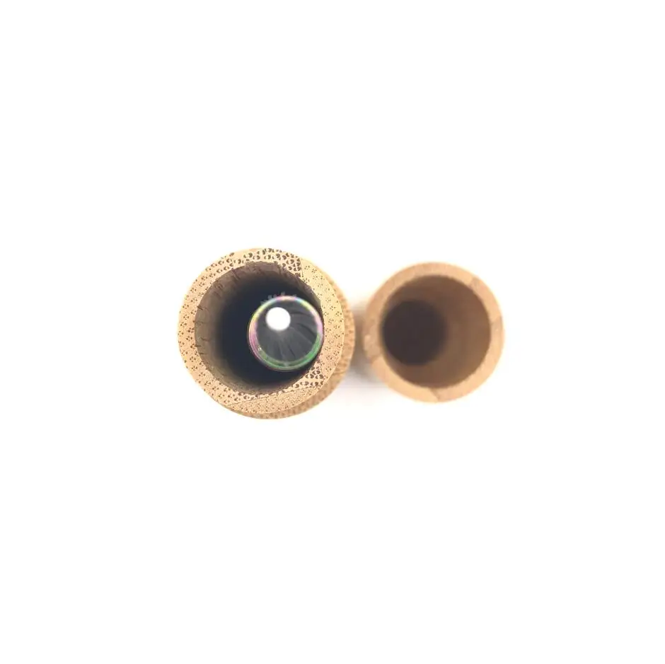 Leatchliving Portable straws bamboo wood case