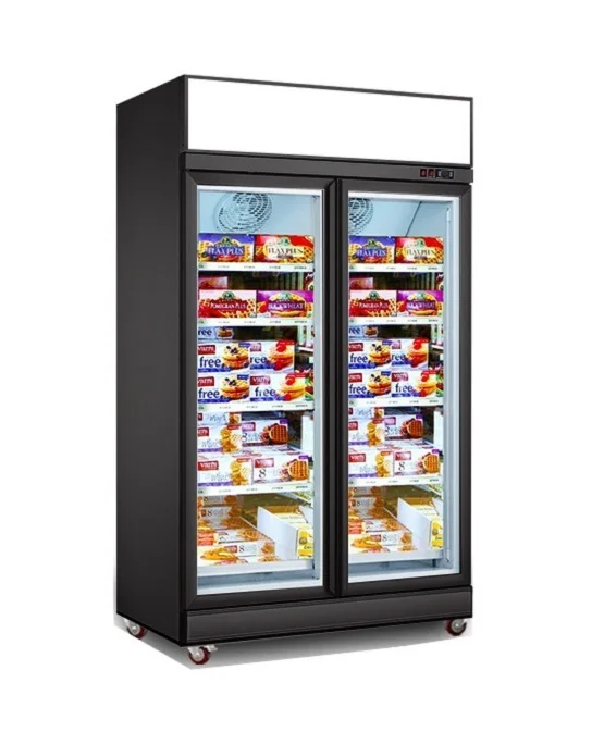 Convenience Store Popsicle Display Freezer Gelato Ice Cream Showcase Supermarket Refrigeration Equipment