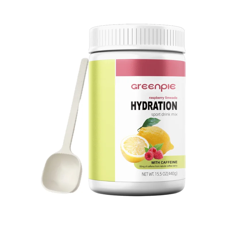 Greenpie Drink Electralytes amino acids green tea extract energy drink immune support with Caffine