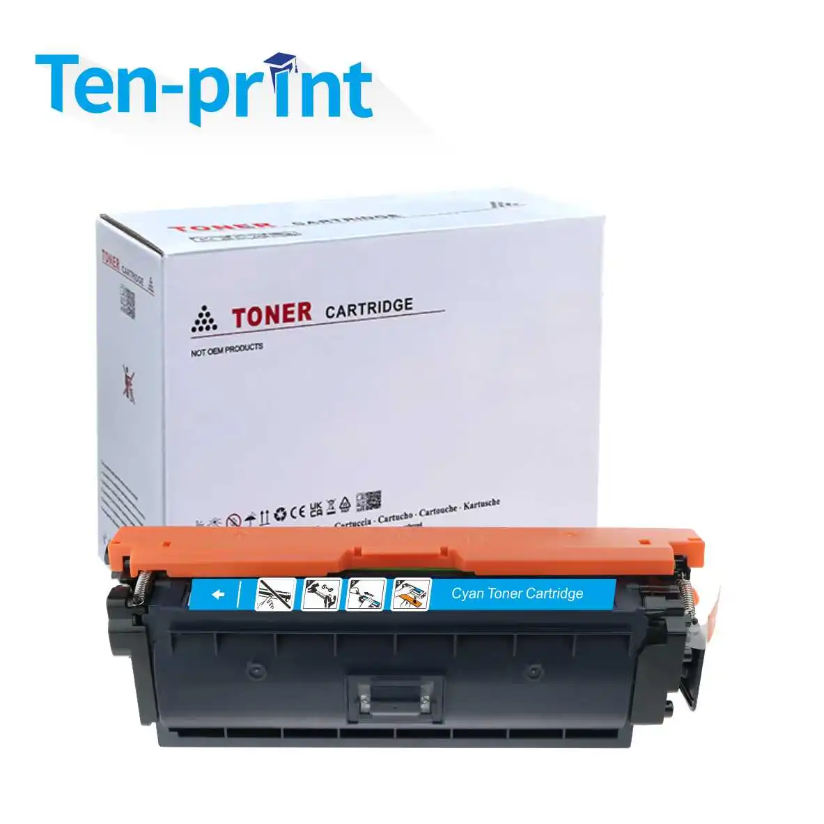 Ten-print Заводская розетка CRG064H Премиальный цветной тонер-картридж для Canon i-SENSYS LBP722C MF832