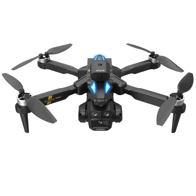 Портативный бесщеточный Квадрокоптер C10S Rc вертолет складной Дрон 4k Hd Двойная камера 2 4 ГГц 1080P WiFi FPV