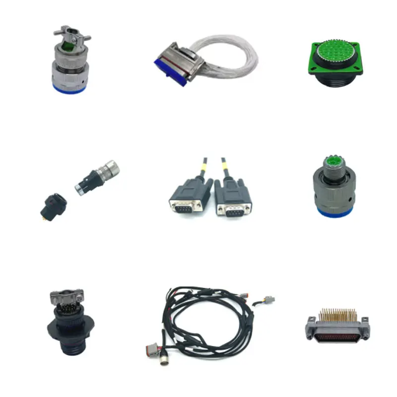 Multi-Core Waterproof Self-Locking Positioning Pin Mini 00 Push Pull 14 Pin Connector