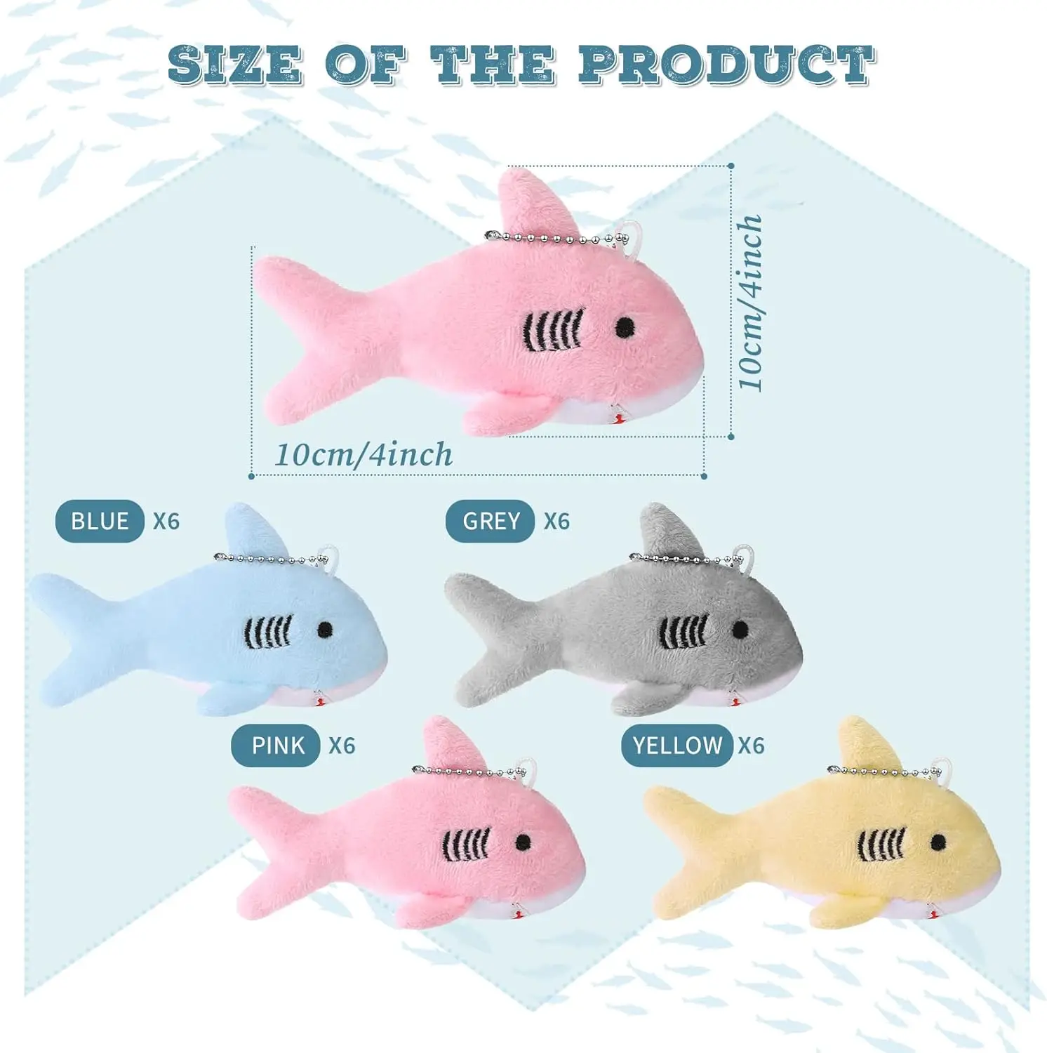 Dolphin Stuffed Plush Toy 10cm Mini Dolphin Doll Toy Keychain Bag Pendant Christmas Wedding Decoration Party Gifts For Back Pack