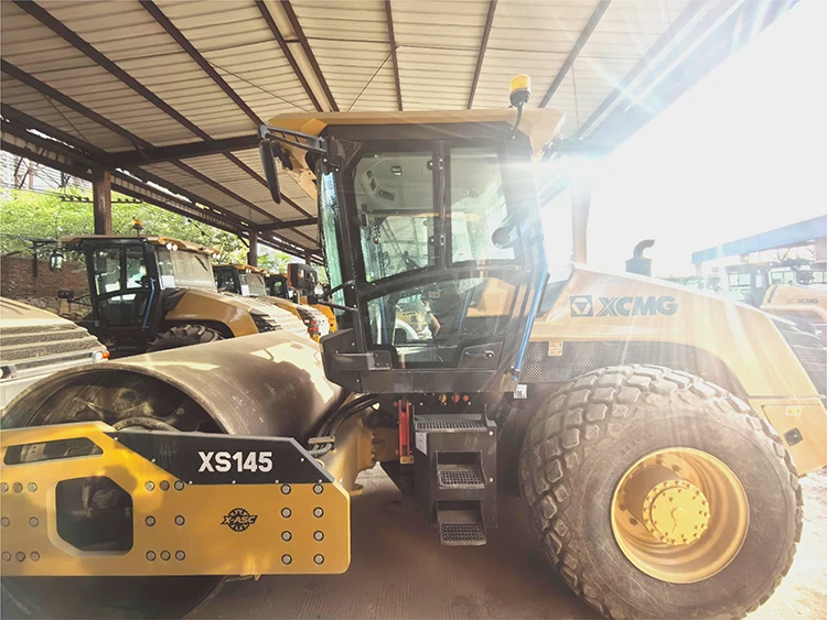XCMG Official XS145II Diesel Road Roller 14 Tons Single Drum Roller Compactor Price for Sale