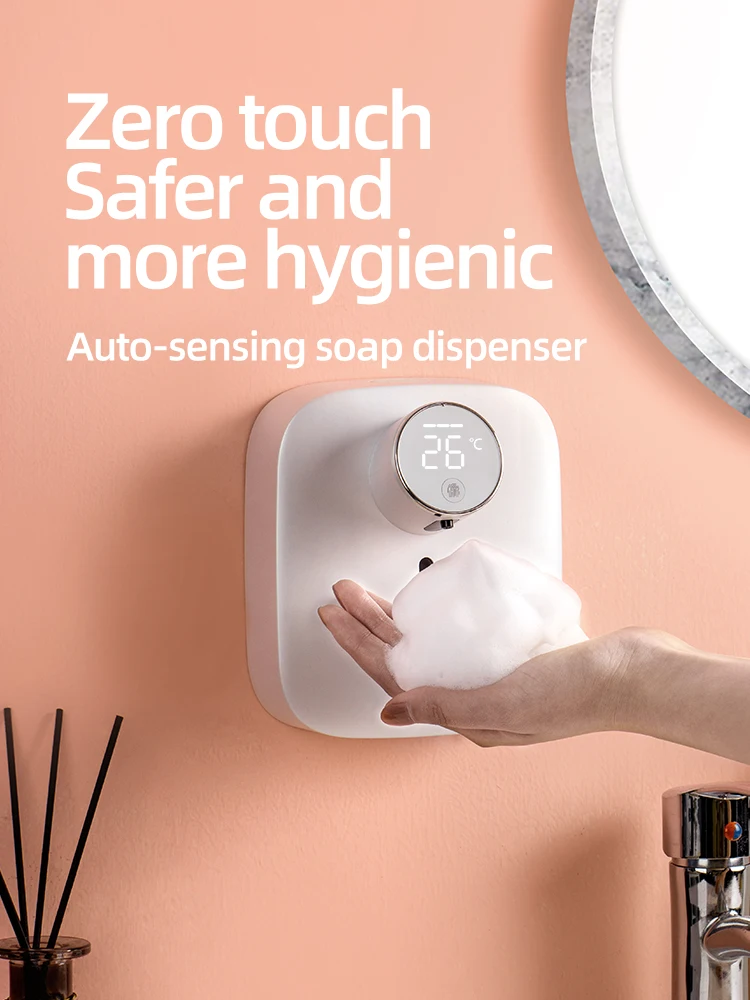 High Quality At Low Price Ceramic White Intelligent PLUZZ Soap Dispensers For Household