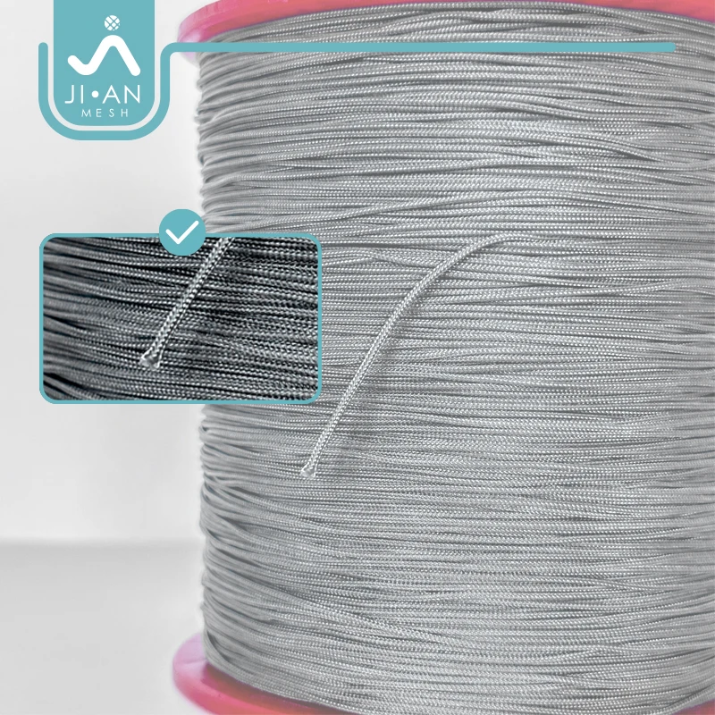 500M Polyester cord use for folding screen pleated mesh rope net screen pull thread for pleated insect screen mesh rope