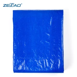 Zehao Manufacturer HDPE Coated Heavy Duty Poly Fabric Sheet Truck Tarp Waterproof Plastic Cover Blue PE Tarpaulin Roll
