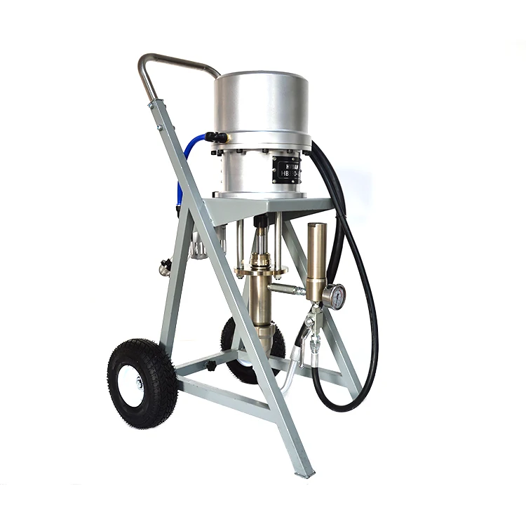 HVBAN air-driven 9.7L airless spray machine HB330-45 pneumatic high viscosity smart thick material  paint sprayer