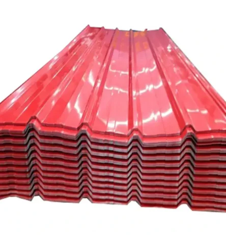 Steel Sheet Iron Roofing Gi Corrugated Metal Coated Galvanized Roof High-strength Steel Plate corrugated steel roofing sheet