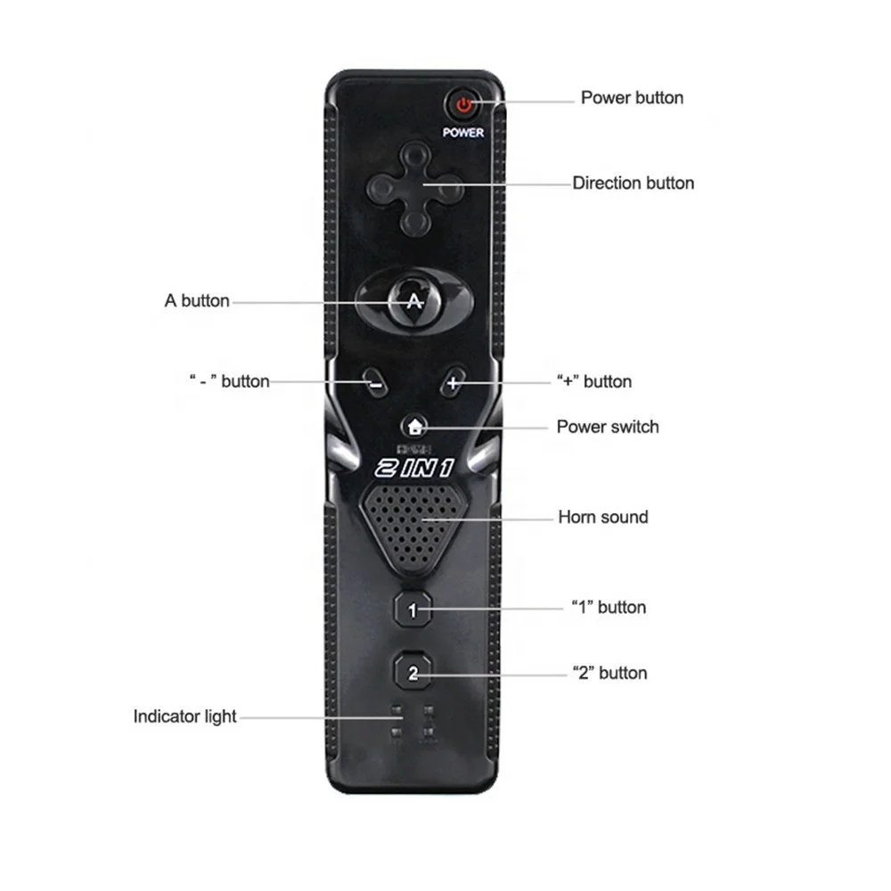 
Wholesale Wireless Game Controller for WII Control Wireless Charger White Waterproof Silicone Case Controllers 