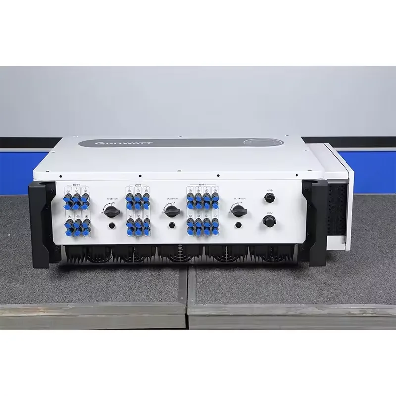 Growatt 100kw 110kw 125kw MAX 100KTL3-X LV 10 MPPT channels Multi grid parallel grid connected inverter