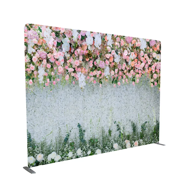 Pillow case 10ft 8ft photography banner stand custom backdrop photobooth