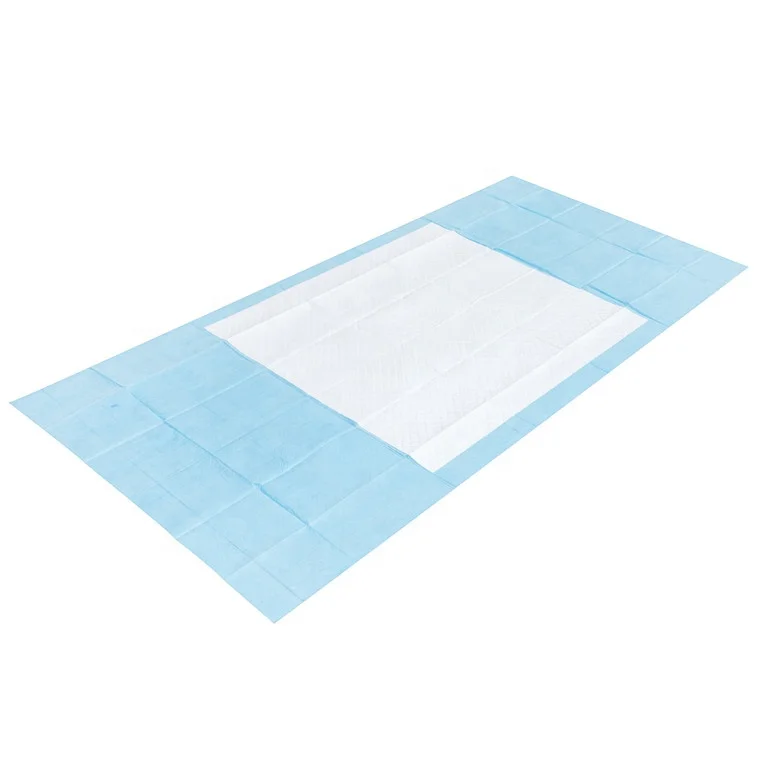 100*235cm medical bed table sheet surgical kits from China factory with anti- slip blue back sheet