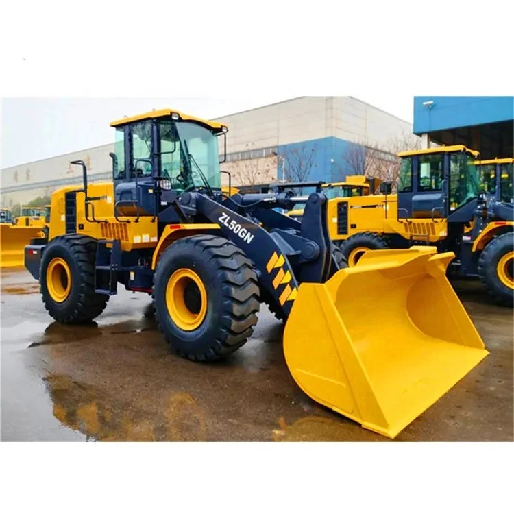 Loader ZL50GN 5 Ton Wheel Loader With 3.0Cbm Bucket Front Loader