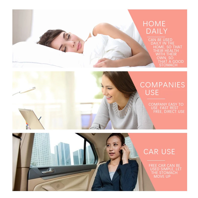 recharge vibrating belly heating waist warm compress stomach massager belt heat menstrual abdominal massage belt