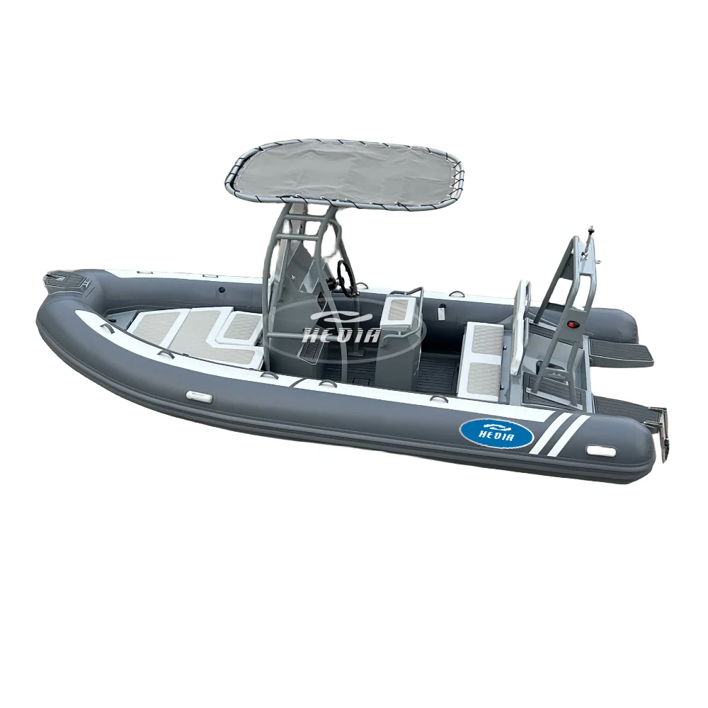 RIB 520 540 small fishing boats hypalon neoprene orca 17ft