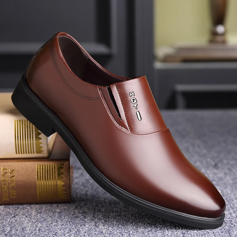 High Quality Business Invisible Height Increase Shoes Men