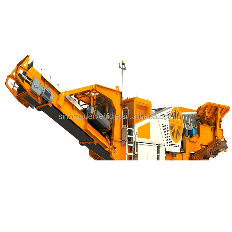 sinoroader jaw crusher hard stone breaker machine crushing granite riverstone limestone mining equipment
