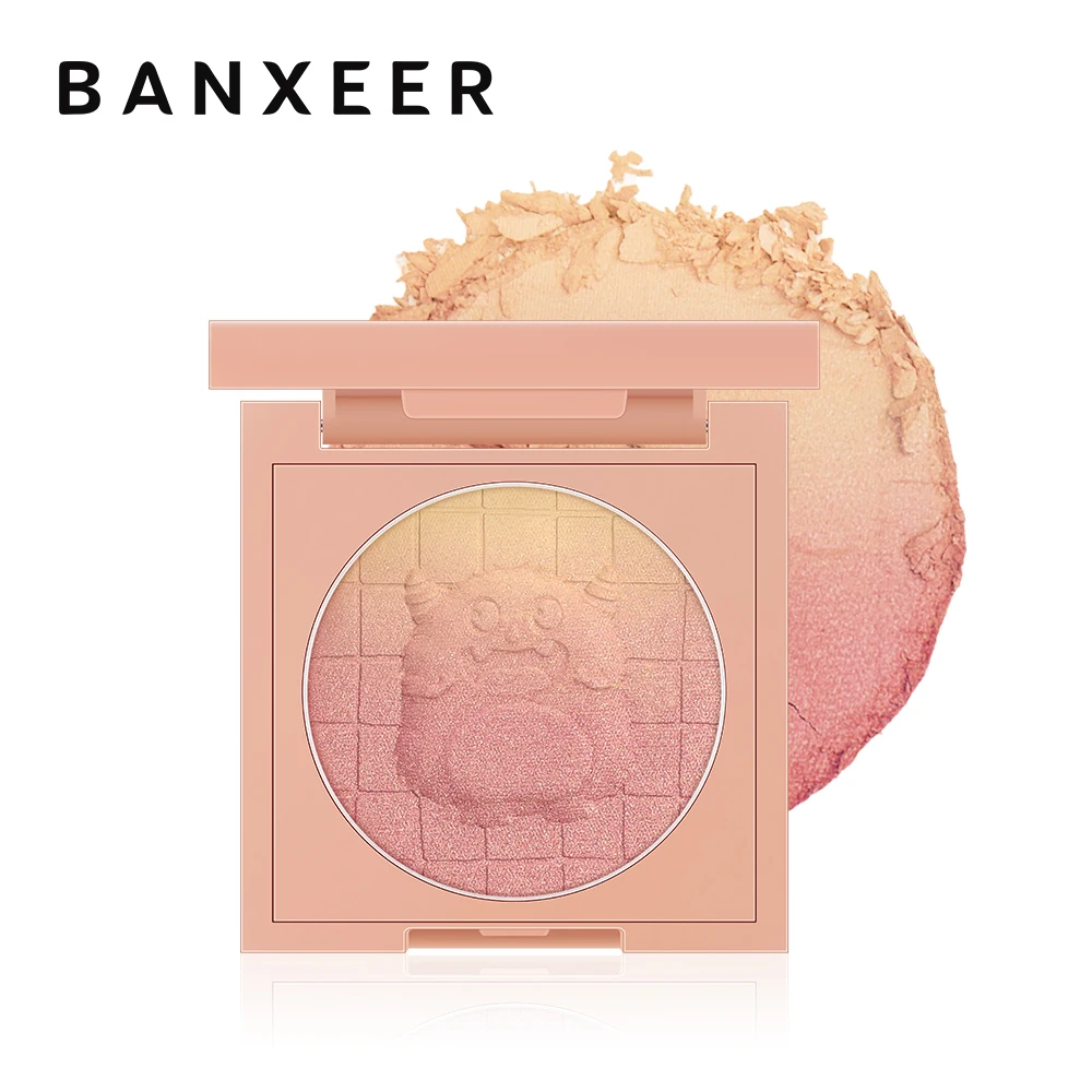 O.TWO.O Custom logo 6 Colors High Pigment Face Blusher Makeup Cream Multiple Uses for Cheek Lips Eyes Blush powder palette