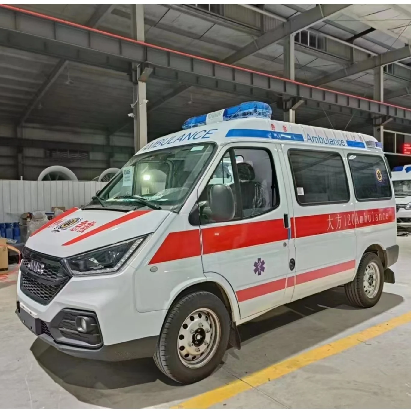 Truck Mounted Medical Examination Body Check Up Clinic Hospital Prebuiltair Ambulance car