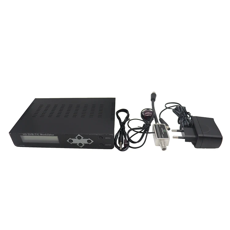 Most Popular HD HDMI TO RF Home Digital 1CH DVB-T/C DVB-T+C Modulator With IR Return Path