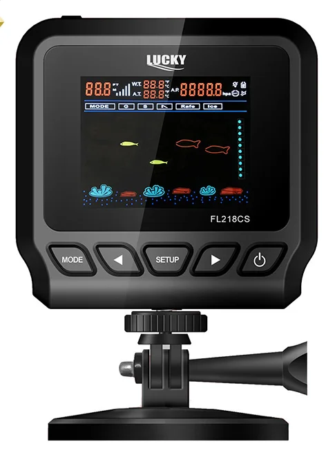 3,1 дюймовый лодочный сонар Lucky 218CS датчик рыболокатор для лодки-приманки