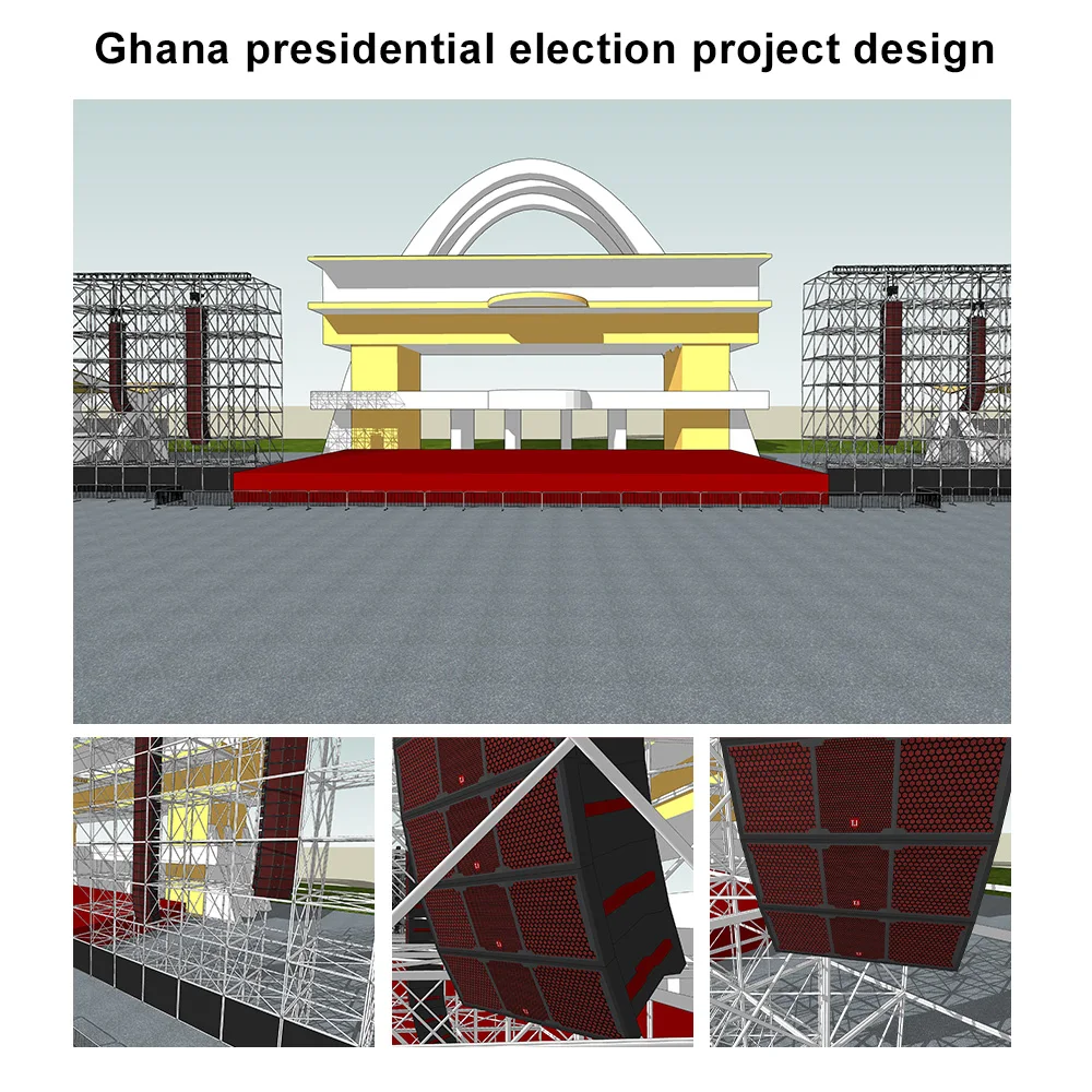 Professional Customized Stage Equipment Custom Audio, LED Display, Dj Mixer