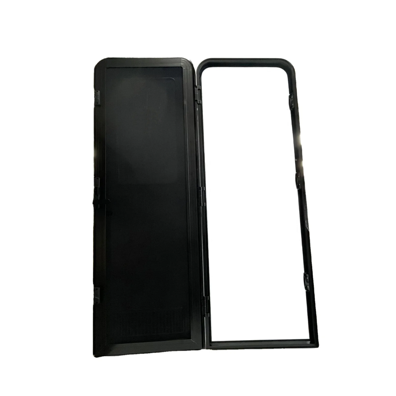 Black Alloy Caravan Door RV door Motorhome door with 3 point lock