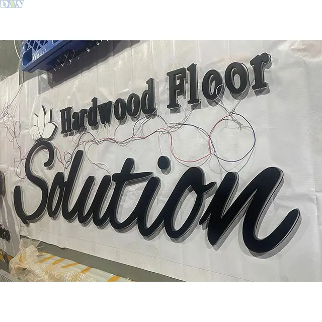 sign letter backlit led light