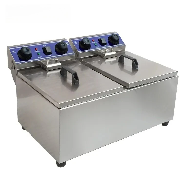 Оборудование для кейтеринга KFC Fryer машина Коммерческая Кухня с CE и SAA 640*550*345 мм 13 + л 17 коробка серебро 15 кг