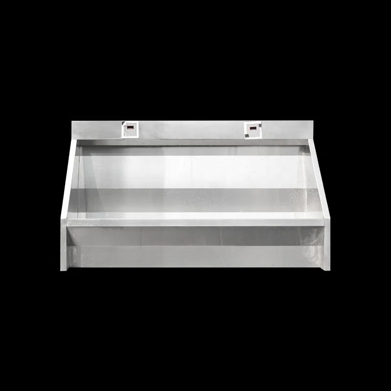 CE Certificate Custom Size Male Floor Standing Stainless Steel Slab Trough Urinal for School