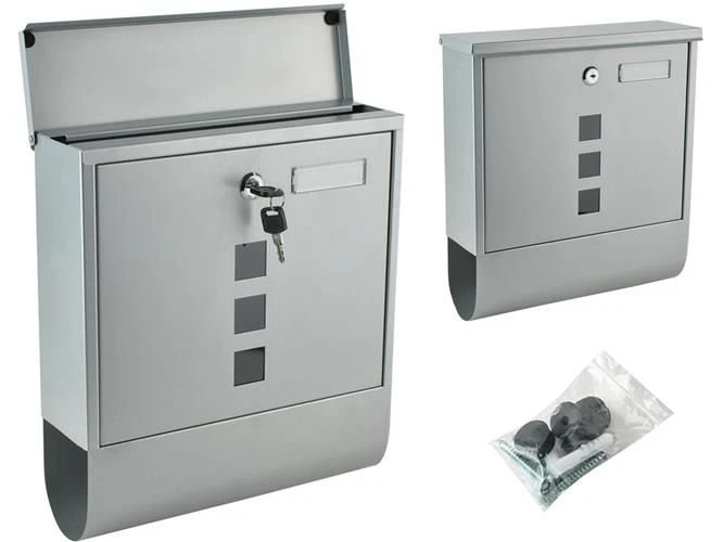 
Parcel Mailbox Letterbox Package Gray Postbox 