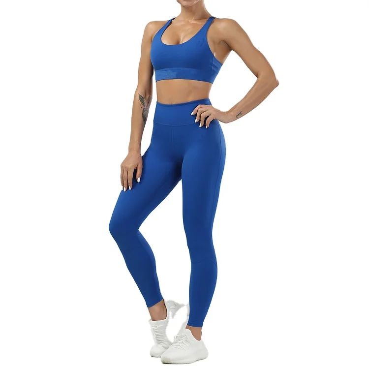 Новая Спортивная одежда для фитнеса на заказ, тонкие комплекты для йоги, комплект для йоги с высокой талией, спортивный бюстгальтер, спортивный комплект с бюстгальтером большого размера