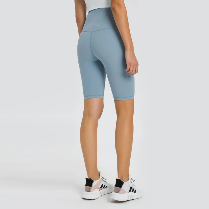 SY167 Women No Camel Toe Buttery Soft Skin Fitness Biker Pants Align High Rise Gym Cycling Shorts