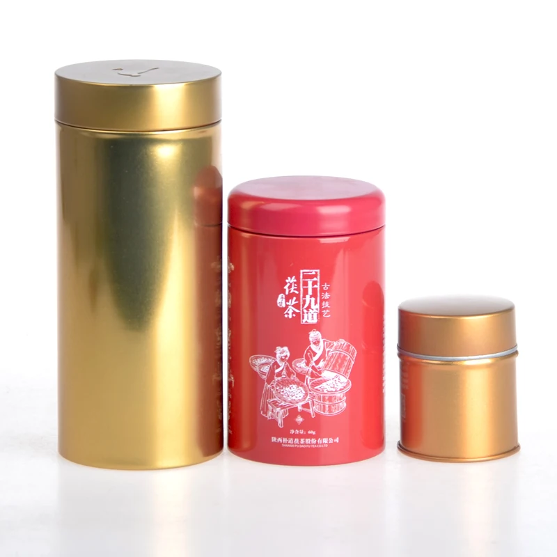 Customized chinese food packaging making machine tin can tea tin box